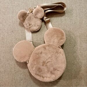 Disney HAPPILY EVER AFTER Fur Crossbody with Matching Coin Purse